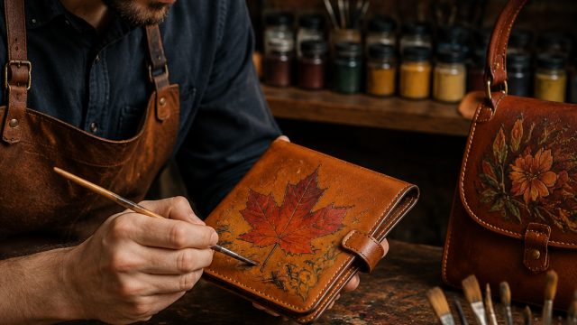 The Rise of Hand-Painted Leather: A Unique Market Opportunity